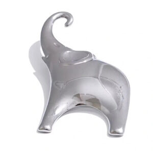 Elephant Luck Stainless Steel Waterproof Brooch